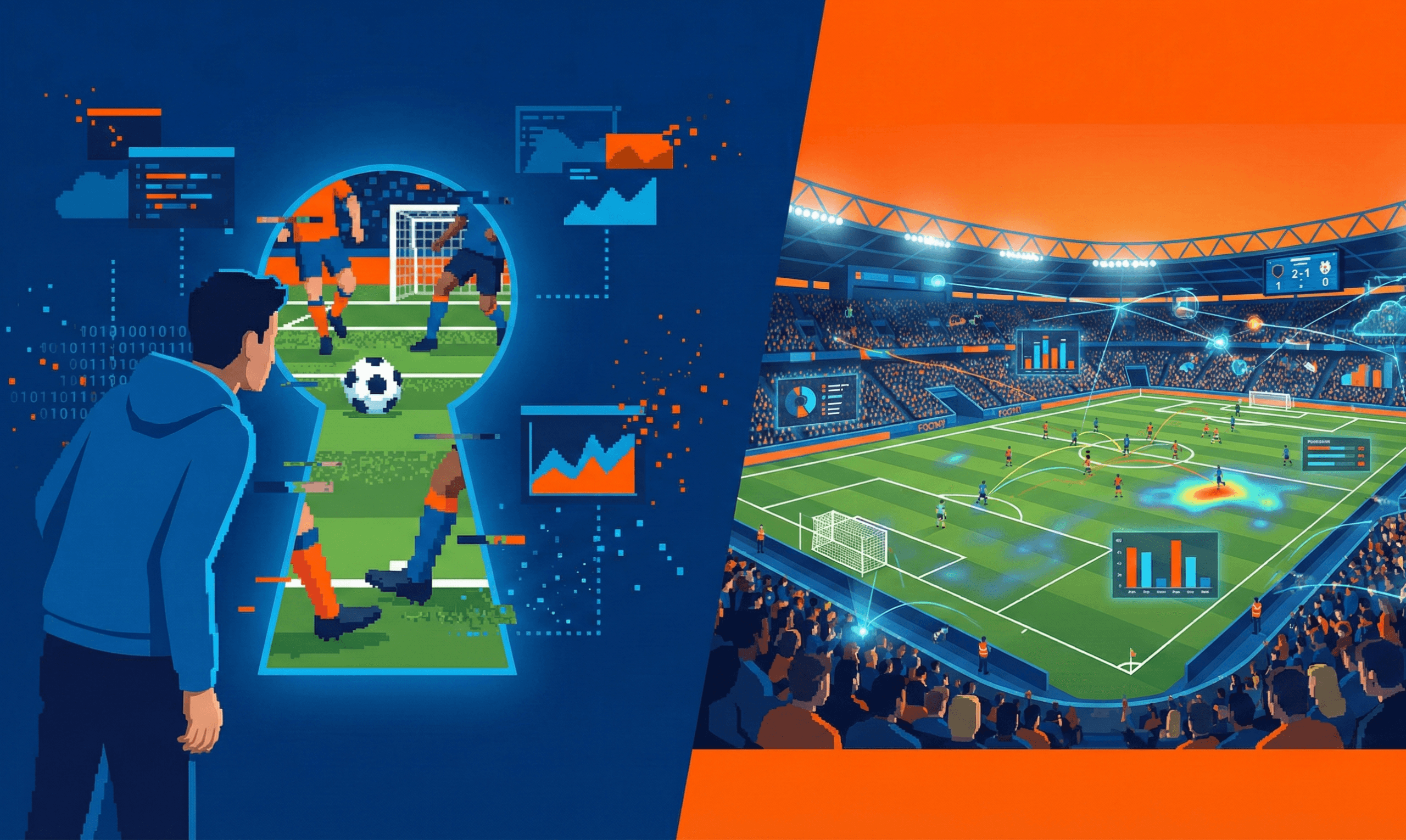 Wykres pokazujący różnicę w śledzeniu zdarzeń między Pikselem a Conversions API w reklamach dla stolarza.